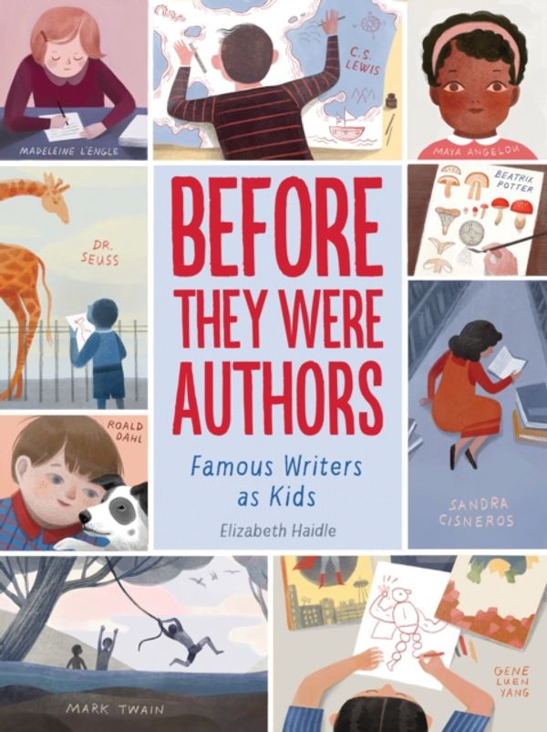 Cover Art for 9781328801531, Before They Were Authors: Famous Writers as Kids by Elizabeth Haidle