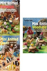Cover Art for 9789123651726, mini knitted farmyard, ocean and woodland 3 books collection set by sachiyo ishii - cute & easy knitting patterns for farm folk and their animals, woolly whales, dolphins and other nautical knits by Sachiyo Ishii