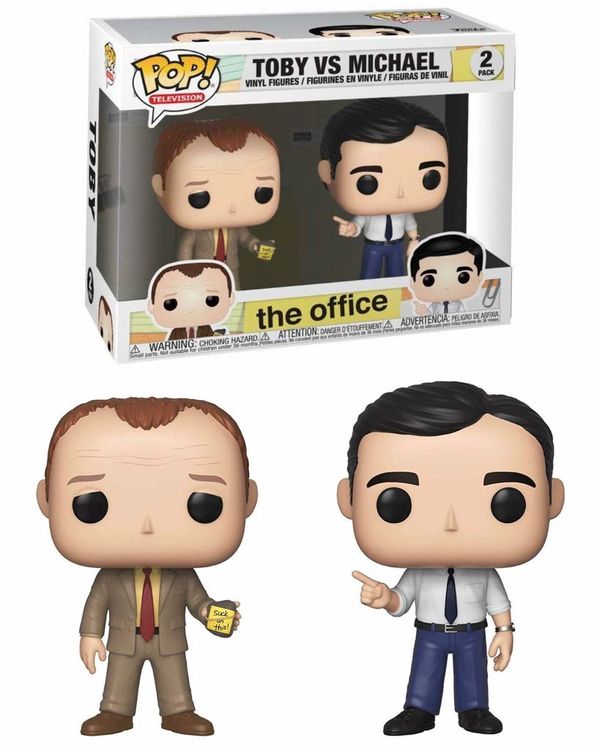Cover Art for 0889698419178, The Office Funko Pop! TV Toby Vs Michael 2 Pack by FUNKO