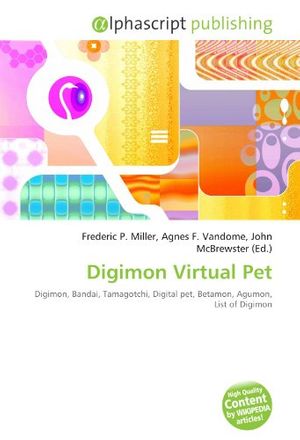 Cover Art for 9786130714956, Digimon Virtual Pet by Frederic P. Miller