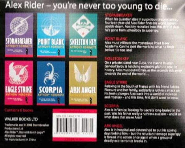 Cover Art for 9781406317817, Alex Rider Deluxe Tin by Anthony Horowitz