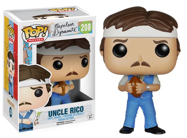 Cover Art for 0849803063085, Napoleon Dynamite - Uncle Rico Pop! Vinyl Figure by FunKo