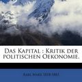 Cover Art for 9781149346396, Das Kapital by Karl Marx