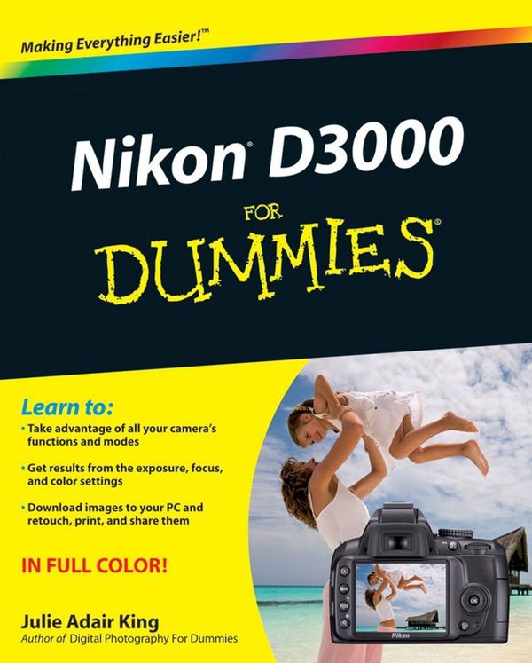 Cover Art for 9780470602546, Nikon D3000 For Dummies by Julie Adair King