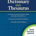 Cover Art for 9781663624826, Merriam-Webster's Dictionary and Thesaurus by Merriam-Webster Inc.