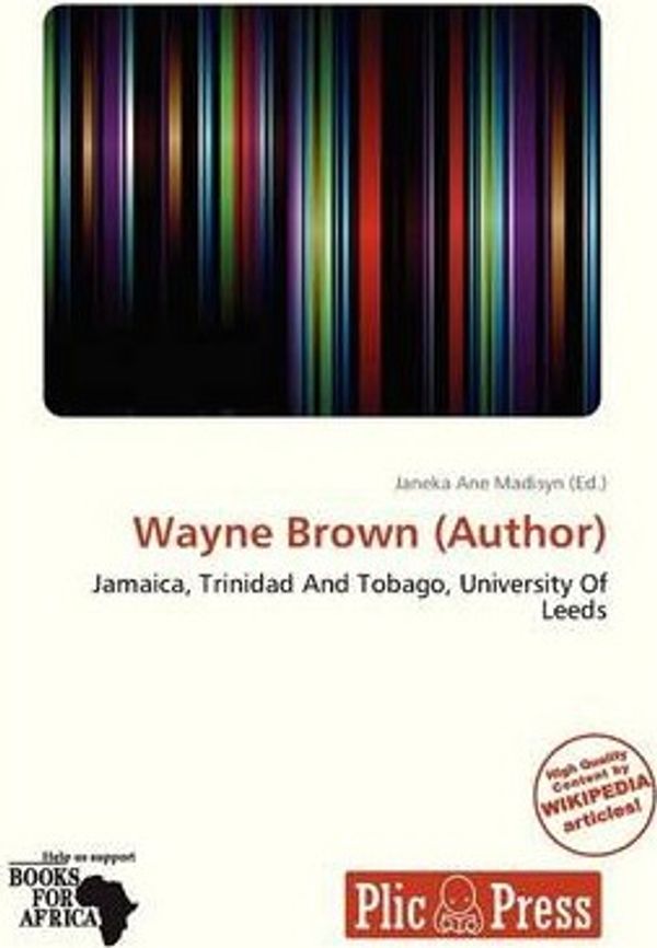 Cover Art for 9786138800965, Wayne Brown (Author) by Unknown