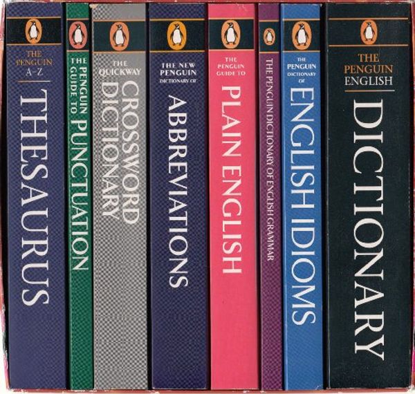 Cover Art for 9780140912210, The Penguin Complete Reference Collection: Contains: Dictionary of English Grammar / Penguin Guide to Punctuation / Penguin Dictionary of English ... English Dictionary / Penguin A-Z Thesaurus by Giftset (8 Copy)