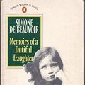 Cover Art for 9780140087550, Memoirs of a Dutiful Daughter by James Kirkup, De Beauvoir, Simone