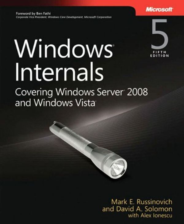 Cover Art for 9780735625303, Windows Internals by David Solomon, Mark Russinovich