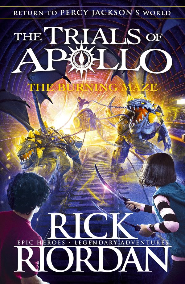 Cover Art for 9780141363998, The Burning Maze by Rick Riordan