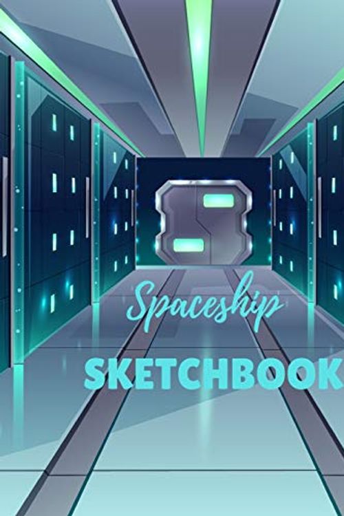 Cover Art for 9781678874773, Spaceship Sketchbook: 8.5X11 inches notebook, blank page journal, 100 pages plank paper for sketcher, kids, boys, girls, men, women, for drawing in ... cover + interior spaceship + coloring pages by Jj Happy Artist Publisher