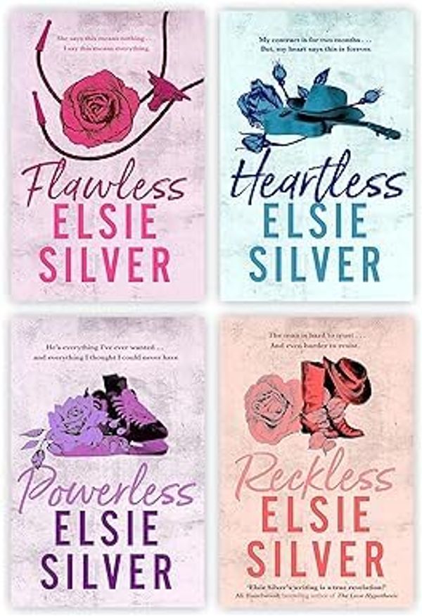 Cover Art for B0CMLSYFMJ, By Elsie Silver..4 Books Collection set: Flawless, Heartless, Powerless & Reckless PAPERBACK by Elsie