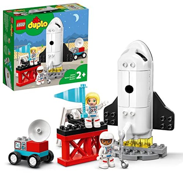 Cover Art for 5702016911039, LEGO 10944 DUPLO Town Space Shuttle Mission Rocket Toy, Set for Preschool Toddlers Age 2+ with Astronaut Figures by Unbranded