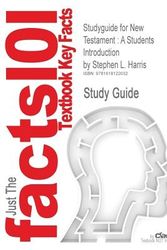 Cover Art for 9781618122032, Studyguide for New Testament: A Students Introduction by Harris, Stephen L., ISBN 9780073386539 by Cram101 Textbook Reviews, Cram101 Textbook Reviews