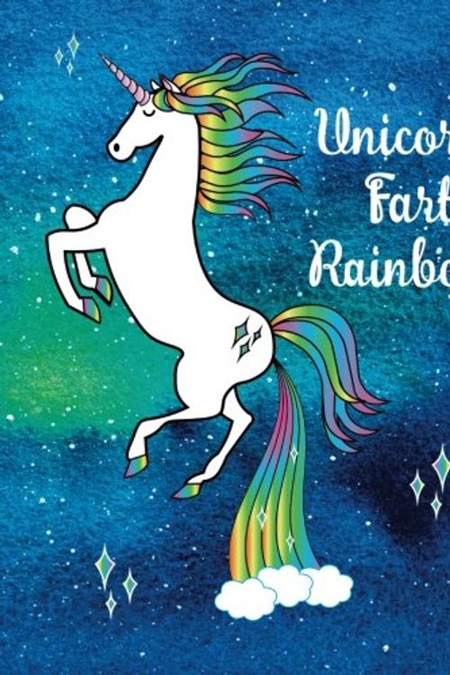 Cover Art for 9781544957555, Unicorns Fart Rainbows Unicorn Journal: Funny Quote Notebook, Blank Bullet, Dot Grid Journal - 8? x 10? Notebook, 1/4 inch Dot Grid with 160 Pages, ... Diary for Kids, Teens, Men & Women by Tri-Moon Press