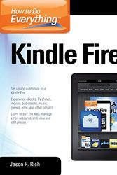 Cover Art for 9780071793605, How to Do Everything Kindle Fire by Jason R. Rich