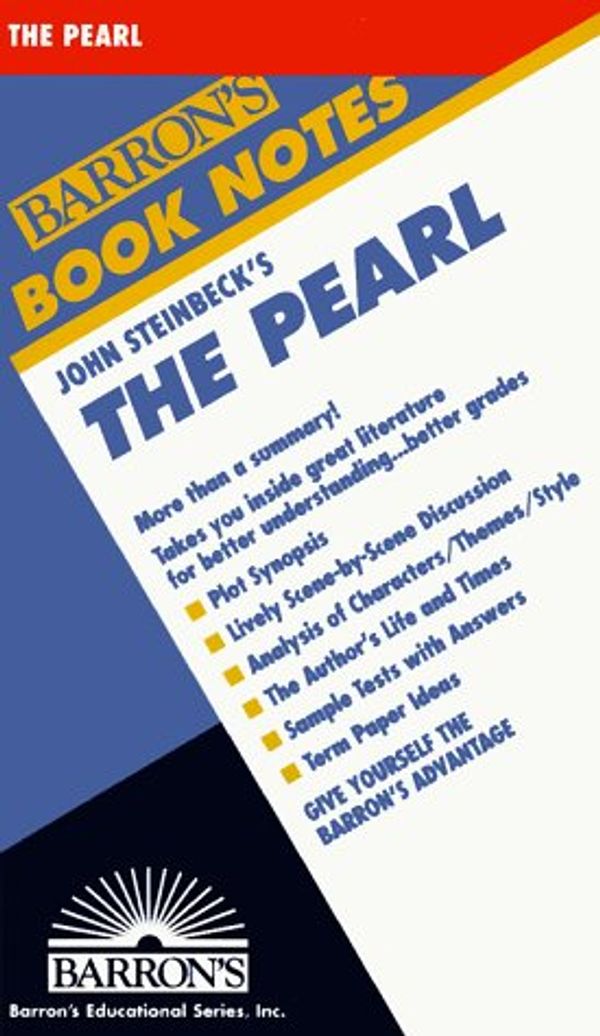 Cover Art for 9780812035346, John Steinbeck's the Pearl (Barron's Book Notes) by Carol Forman