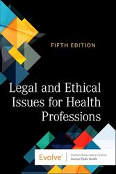 Cover Art for 9780323827508, Legal and Ethical Issues for Health Professions by Elsevier