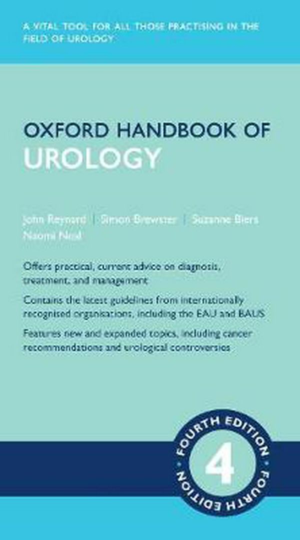 Cover Art for 9780198783480, Oxford Handbook of Urology (Oxford Medical Handbooks) by John Reynard