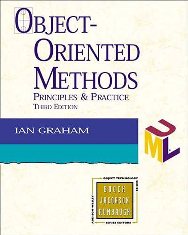 Cover Art for 9780201619133, Object-oriented Methods by Ian Graham