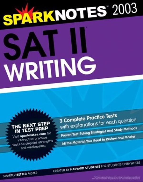Cover Art for 9781586634278, SAT II Writing (Sparknotes Test Prep) by SparkNotes