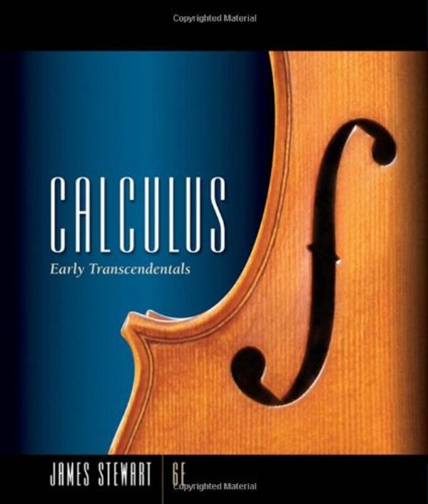 Cover Art for 9780495011606, Calculus W/Cds 6e by James Stewart