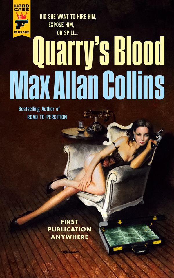Cover Art for 9781789096682, Quarry's Blood by Max Allan Collins