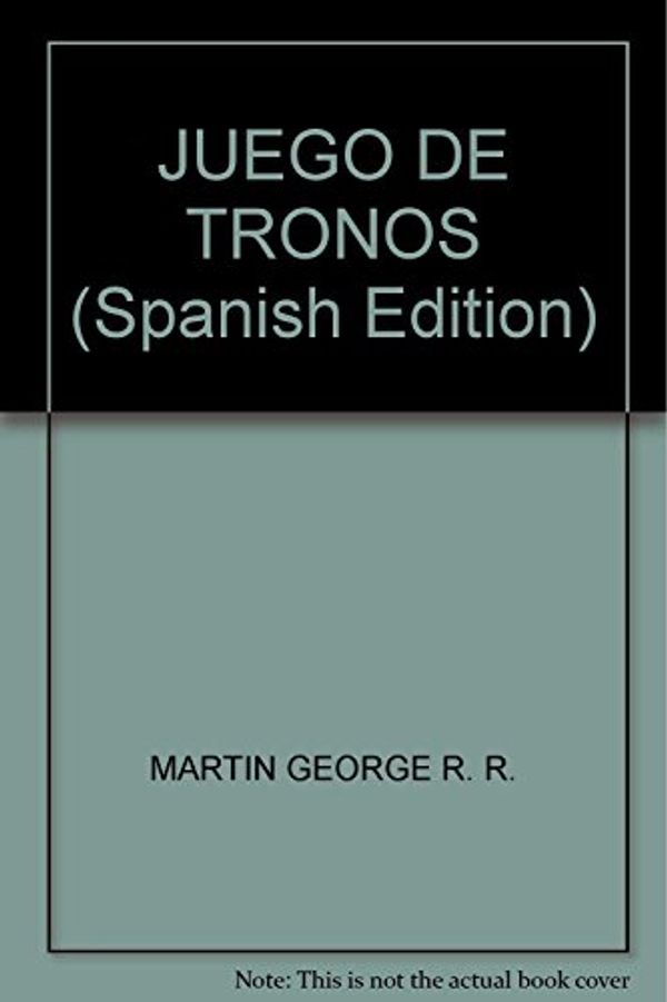 Cover Art for 9789506442279, JUEGO DE TRONOS (Spanish Edition) by Martin