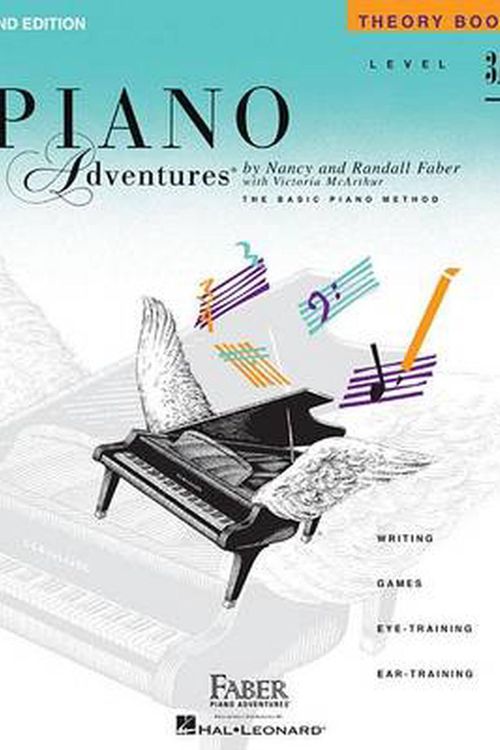 Cover Art for 9781616770884, Piano Adventures, Level 3A, Theory Book by Nancy Faber