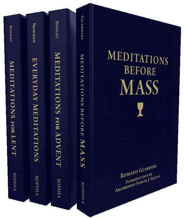 Cover Art for 9781622822058, The Treasury of Catholic Meditations by Jacques-Benigne Bossuet, Romano Guardini, John Henry Newman, Christopher O. Blum (ed.)