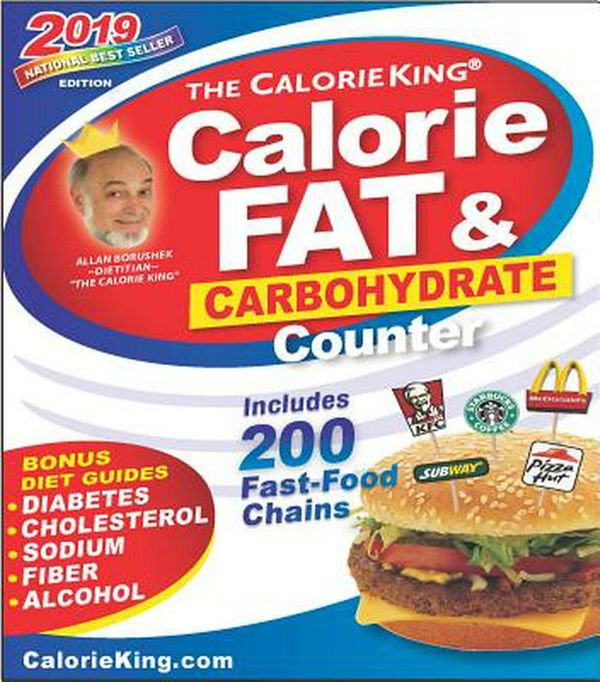 Cover Art for 9781930448711, Calorieking 2019 Calorie, Fat & Carbohydrate Counter by Allan Borushek