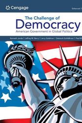 Cover Art for 9780357794555, The Challenge of Democracy: by Kenneth Janda, Jeffrey M. Berry, Jerry Goldman, Deborah Schildkraut, Paul Manna