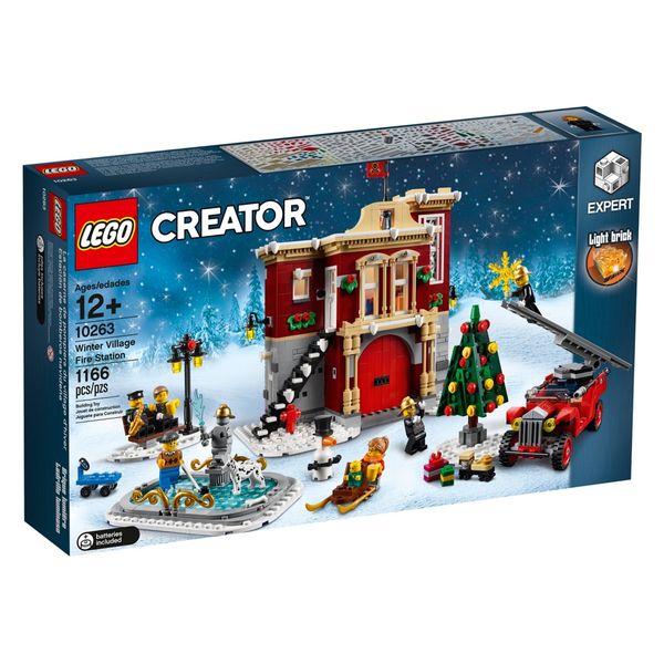 Cover Art for 5702016111811, Winter Village Fire Station Set 10263 by Creator Expert