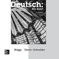 Cover Art for 9781259290831, Workbook/Lab Manual for Deutsch: Na Klar! by Jeanine Briggs
