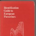 Cover Art for 9789172600553, Identification Guide to European Passerines by Lars Svensson