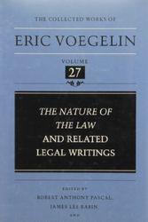 Cover Art for 9780807116739, The Nature of the Law and Related Legal Writings by Eric Voegelin