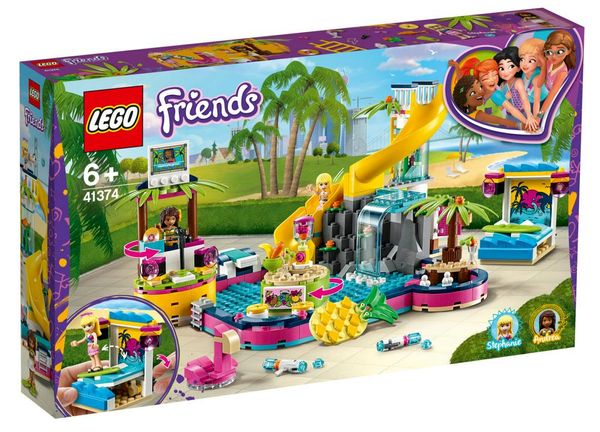 Cover Art for 5702016370188, Andrea's Pool Party Set 41374 by LEGO