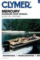 Cover Art for 9780892873968, Mercury B726 Outboard Shop Manual 45-225 H.P., 1972-89 by Kalton C. Lahue