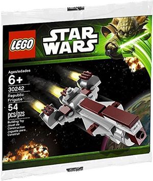 Cover Art for 0673419189255, Republic Frigate Set 30242 by LEGO