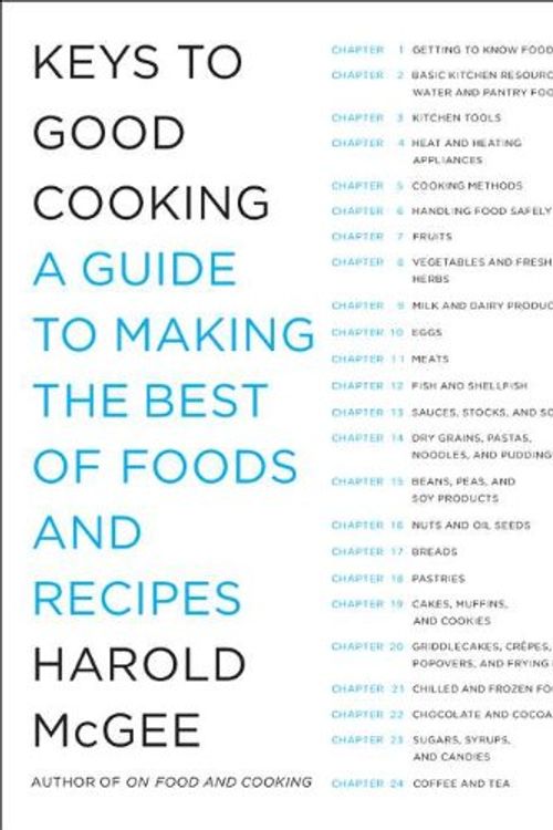Cover Art for 8601416207599, Keys to Good Cooking by Harold McGee