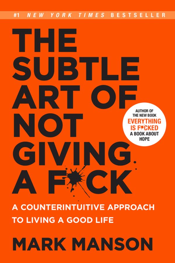 Cover Art for 9780062837509, The Subtle Art of Not Giving a F*ck by Mark Manson