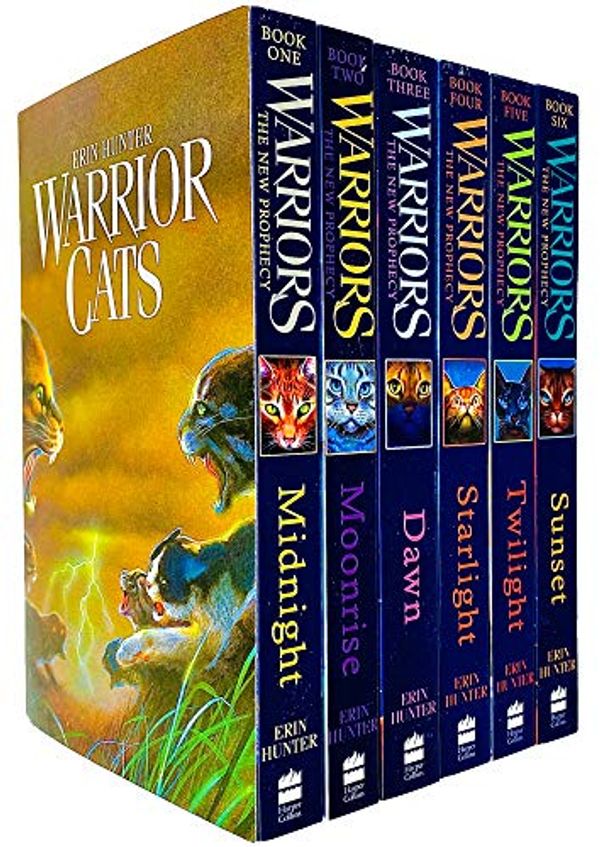 Cover Art for B01HC1JFN2, Warrior Cats Series 2: The New Prophecy by Erin Hunter 6 Books Set (Midnight, Moonrise, Dawn, Starlight, Twilight, Sunset) by Erin Hunter (2012-06-06) by Erin Hunter