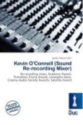 Cover Art for 9786134972055, Kevin O’Connell (Sound Re-Recording Mixer) by Jordan Naoum
