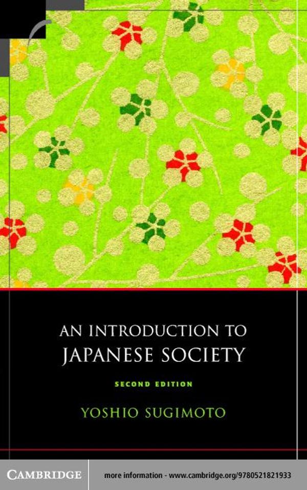 Cover Art for 9780511075452, An Introduction to Japanese Society by Yoshio Sugimoto