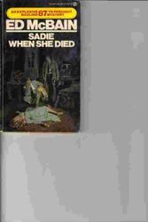 Cover Art for 9780451119759, Mcbain Ed : Sadie When She Died by Ed McBain