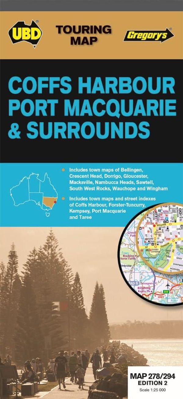 Cover Art for 9780731930142, Coffs Harbour Port Macquarie and Surrounds Map 278-294 2nd by 