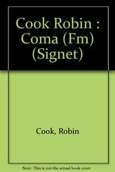 Cover Art for 9780451097569, Cook Robin : Coma (Fm) by Robin Cook