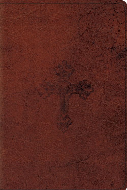 Cover Art for 9781433540523, ESV Compact Bible (Trutone, Walnut, Weathered Cross Design) by Crossway