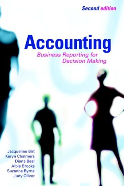 Cover Art for 9780470810224, Accounting by Jacqueline Birt