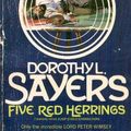 Cover Art for 9780380424405, Five Red Herrings (Lord Peter Wimsey Mystery) by Dorlothy L. Sayers